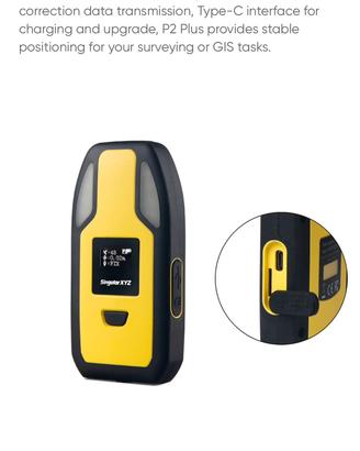 Gps rtk singulary p2plus ntrip 4g bluetooth