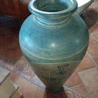 vaso anfora in terracotta