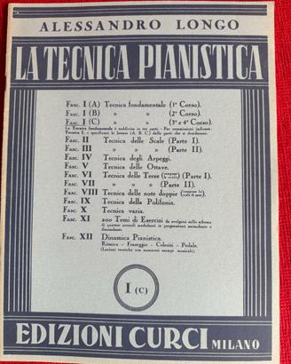 Longo La tecnica pianistica vol I, II, XII