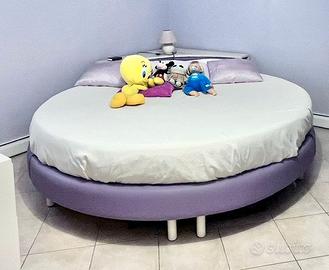 Letto matrimoniale rotondo