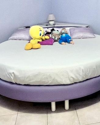 Letto matrimoniale rotondo