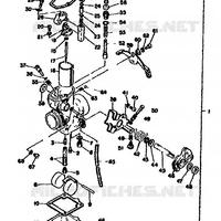 Spillo conico Yamaha XT500 1T1141160200