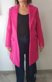 Cappotto donna fucsia