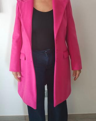 Cappotto donna fucsia