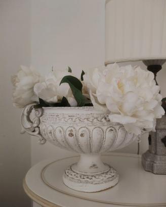 Vaso con peonie