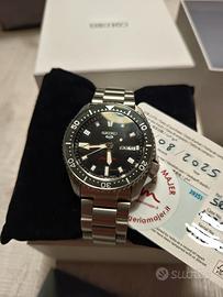 Seiko 5 Sports automatico Nero - Full Set