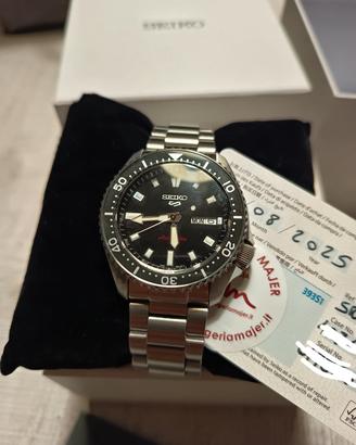 Seiko 5 Sports automatico Nero - Full Set