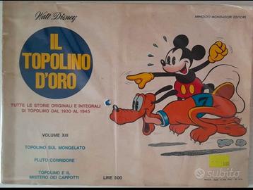 topolino d'oro volume XIII topolino sul mongelato,
