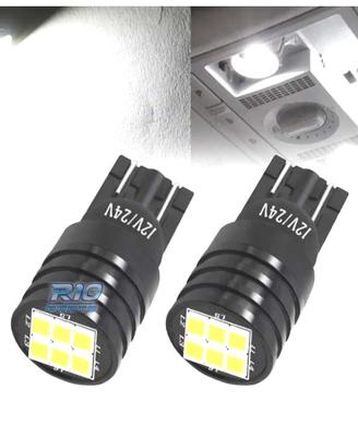 LED BULBS BIANCO DIAMANTE W5W T10 - SERIE NERA