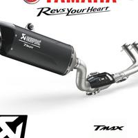 Scarico completo akrapovic tmax 560 2025/2026