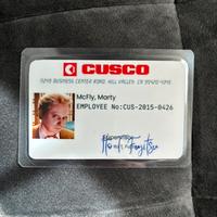 Prop Badge Cusco Marty McFly