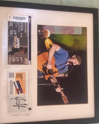 Autografo james Taylor
