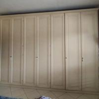 Armadio champagne 7 ante