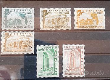 Paraguay 1955 - UPU  Mons. Rodriguez