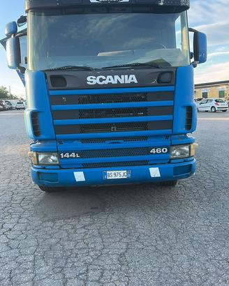 Scania 144 460 ribaltabile inox