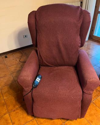 Poltrona Anziani 2 motori telecomando
