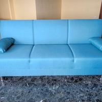 Divano letto turchese