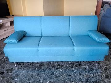 Divano letto turchese