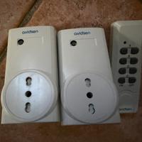 2 Prese comandate con telecomando