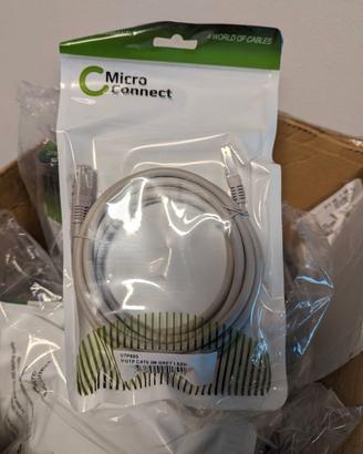 Lotto Cavo di rete MicroConnect U/UTP CAT6 3M