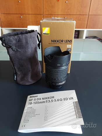 Obiettivo Nikon 18-105