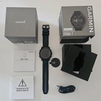 🕒 Garmin Fenix 7 Sapphire Solar – Completo, vetro