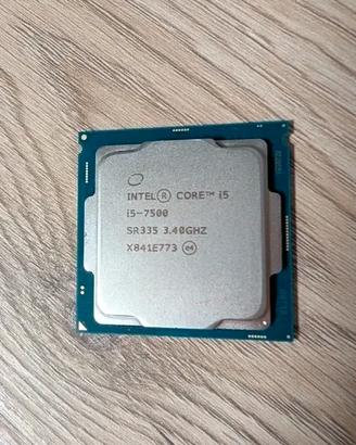 CPU Intel i5 7500 + dissipatore aria