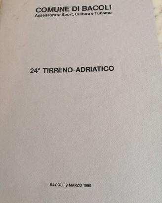 Stampe di Napoli, 24°Corsa ciclistica Tirreno-Adri