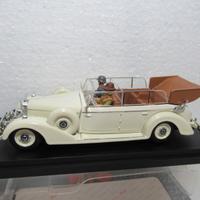 MERCEDES 770 K CABRIOLET 1938 + figura  Eva Braun