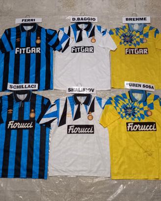 Inter 1992-1993-1994-1995 Umbro Fitgar Fiorucci 
