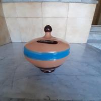 Salvadanaio grande in coccio