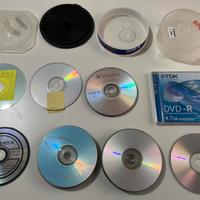 CD, DVD, CD RW,  DVD RW vergini