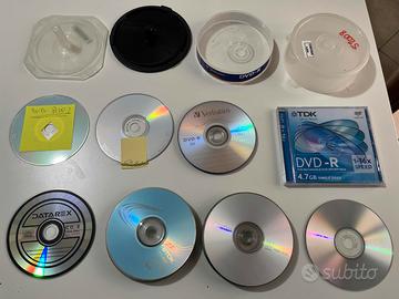 CD, DVD, CD RW,  DVD RW vergini