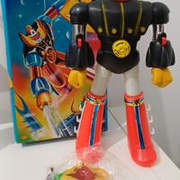 space hero robot vintage mini jumbo in box anni 70