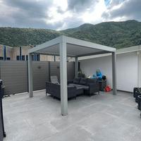 pergola bioclimatica manuale 3x3.60