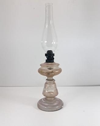Lampada ad olio d'epoca periodo metà 800