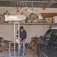 Carrellino per go kart 2 versioni