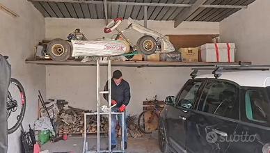 Carrellino per go kart 2 versioni