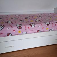 letto con seconda rete