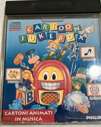 Videogame cartoon jukebox per cdI Philips