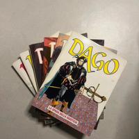 6 fumetti Dago del 1998: numeri 1-4, 6, 8