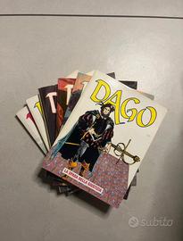6 fumetti Dago del 1998: numeri 1-4, 6, 8