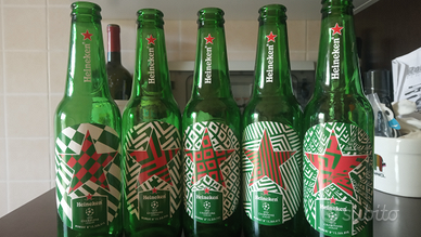 Bottiglie birra da collezione Heineken uniche