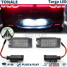 Luci TARGA LED per Alfa Romeo Tonale CANbus 6500K