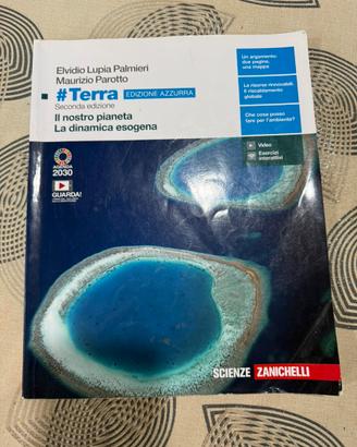Testo scolastico di scienze “ Terra”