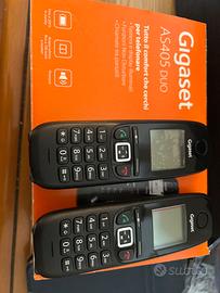 Gigaset AS405 Cordless Duo nero