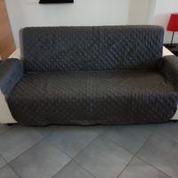 Divano letto con top in Memory e copridivano