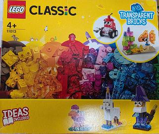 COSTRUZIONI LEGO CLASSIC TRANSPARENT BRICKS