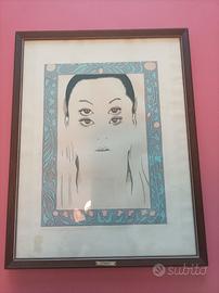 Quadro, stampa Dino Buzzati 