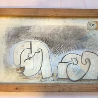 Ritto Cascella - tecnica mista